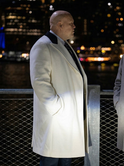 Wilson Fisk Daredevil Born Again S02 Wool Coat