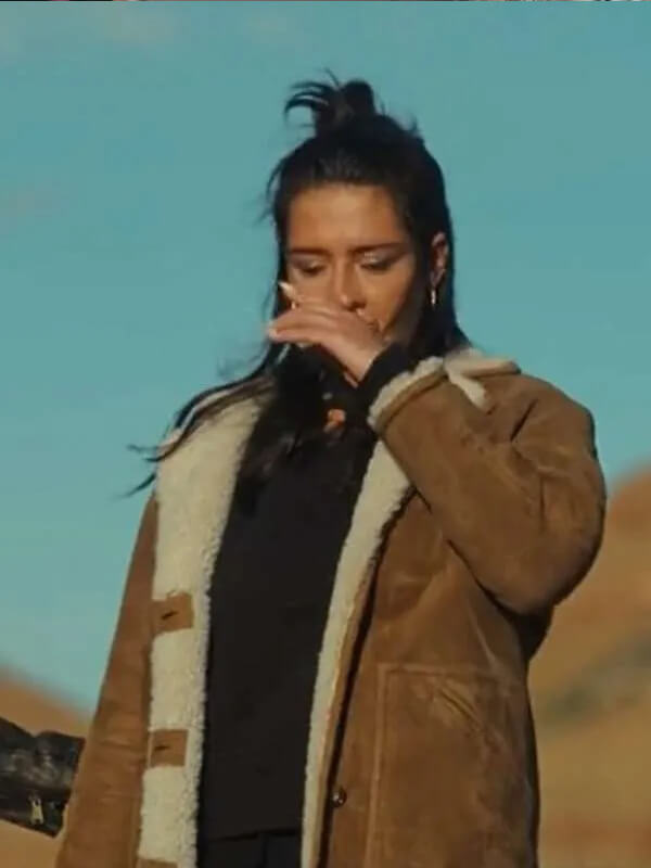 Wingwomen Adèle Exarchopoulo Shearling Leather Jacket