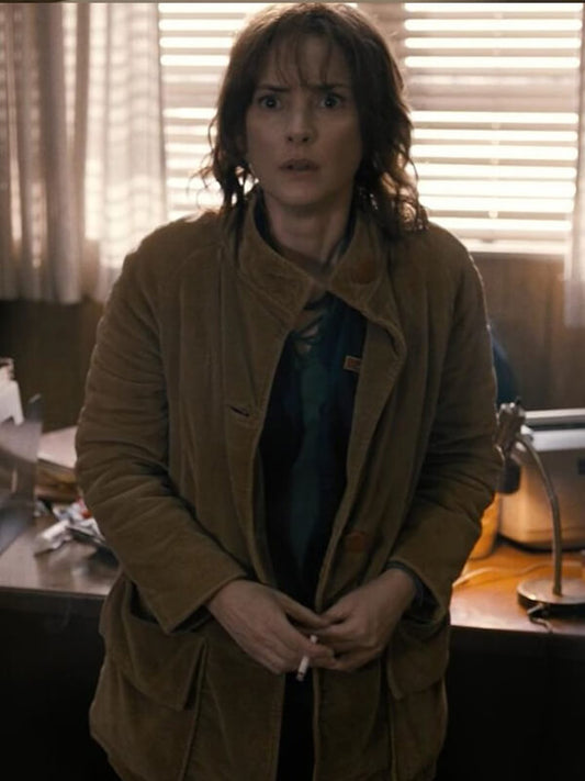 Winona Ryder Stranger Things Joyce Byers Corduroy Jacket