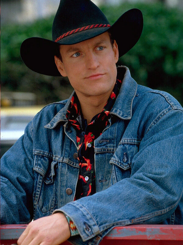Woody Harrelson The Cowboy Blue Denim Jacket