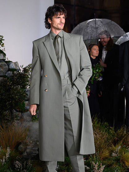 Wuthering Heights 2026 Jacob Elordi Premiere Coat