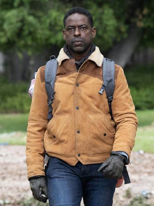 Xavier Collins Paradise S02 Suede Leather Jacket