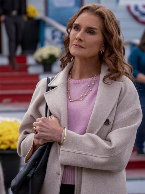You’re Killing Me 2026 Brooke Shields Wool Coat