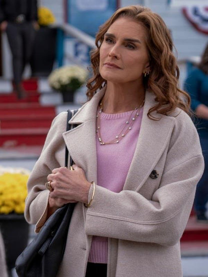 You’re Killing Me 2026 Brooke Shields Wool Coat