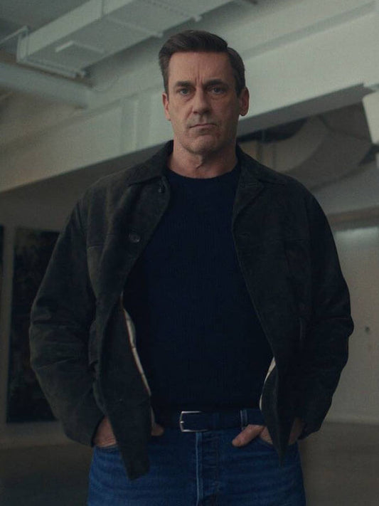 Your Friends & Neighbors Jon Hamm Suede Jacket