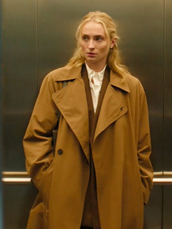 Zara Dunne Steal 2026 Sophie Turner Cotton Coat