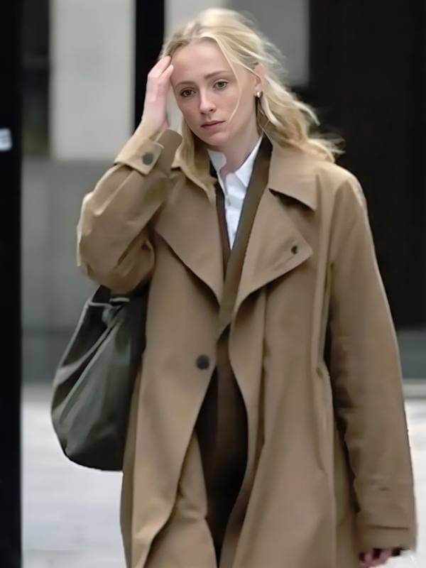 Zara Dunne Steal 2026 Sophie Turner Cotton Coat