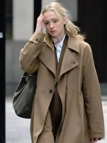 Zara Dunne Steal 2026 Sophie Turner Cotton Coat
