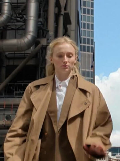 Zara Dunne Steal 2026 Sophie Turner Cotton Coat